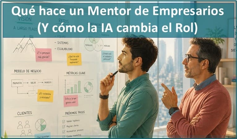 Qué Hace Un Mentor De Empresarios (Y Cómo La Ia Está Cambiando Ese Rol) 1 Mentor De Empresarios